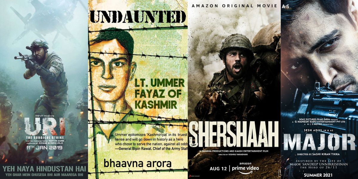 THESE movies are based on the life of Indian Armed Forces!